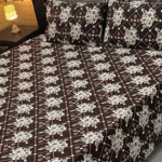 Crystal King Size Bedsheet | 3 Pcs