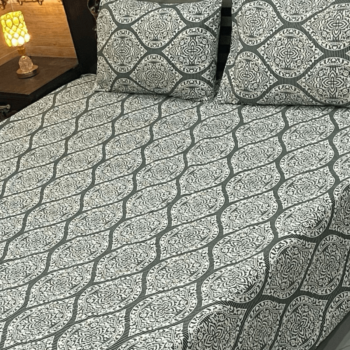 Crystal King Size Bedsheet | 3 Pcs