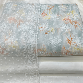 Digital Chikankari | Shaifoon Dupatta