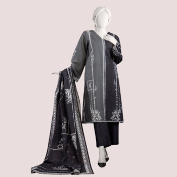 PRINTED VISCOSE KHADDAR UNSTITCHED